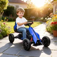 Homcom Gokart blau (Aosom)