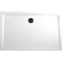 Schulte Duschwanne, Sanitäracryl, extra-flach 1200 x 900 mm inkl. Ablauf Alpinweiß EP20120 04