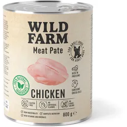 WILD FARM Pastete Huhn 800g glutenfreies Hundefutter