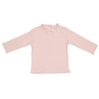 Little Dutch Langarm-Shirt mit Rüschen Rosa, Größe 80 | Little Dutch