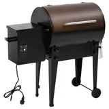 vidaXL Pelletgrill eisen/schwarz 360067