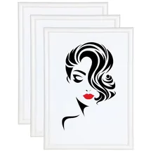 Ideal Trend Bilderrahmen 3er 5er Set Classic Leichter Kunststoff Bilder Foto Rahmen Poster Sc