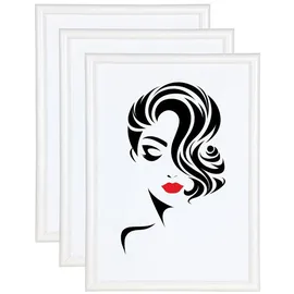 Ideal Trend Bilderrahmen 3er 5er Set Classic Leichter Kunststoff Bilder Foto Rahmen Poster Sc