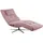 KAWOLA Relaxliege LETICIA Feincord 0 x 0 x 0 cm rosa mit Nackenkissen