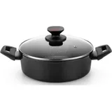 Monix Kasserolle Monix TITAN ROCK Ø 28 cm Schwarz