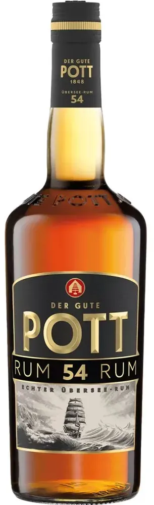 Pott Der Gute Übersee Rum 54% 0,7l