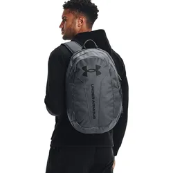 Under Armour Hustle Lite Backpack pitch gray -pitch gray black OSFA