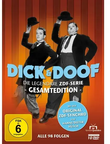 Dick und Doof - Die Original ZDF-Serie Gesamtedition (Alle 98 Folgen) (Fernsehjuwelen)  [10 DVDs]