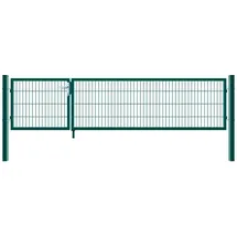 Home Deluxe Doppelflügel Gartentor Aditus 100 x 350 cm moosgrün