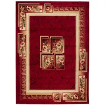 Tapiso Teppich, Rot, Beige, Textil, Rechteckig, 100x200 cm, Teppiche & Böden, Teppiche