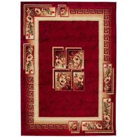 Tapiso Teppich, Rot, Beige, Textil, Rechteckig, 100x200 cm, Teppiche & Böden, Teppiche