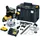 DeWalt Oberfräse 18 V inkl. 2x Akku 5 Ah, Ladegerät, Zubehör