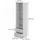 Vicco Kleiderschrank Elmo 50 x 200 x 50 cm Weiß