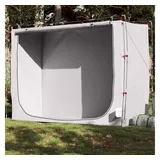 vidaXL Beistellzelt Grau Wasserdicht