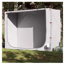 vidaXL Beistellzelt Grau Wasserdicht