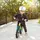 THOUSAND Junior Toddler Fahrradhelm, Speedway Creme, Unisize - Weiß