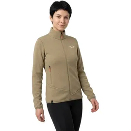 Salewa Puez Rocca Polarlite Fleece Mit Durchgehendem Reißverschluss - Quicksand - XS