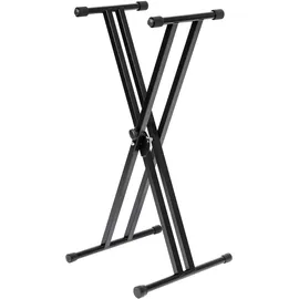 Stagg KXS-A6 doppelstrebiger Keyboardständer schwarz