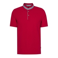 BUGATTI Poloshirt mit Stehkragen Gr. M, rot , 24478022-M