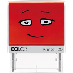 COLOP 164837, Selbstfärbestempel, Nachrichten-Stempel, 38 x 14 mm, Rot, 1 Stück(