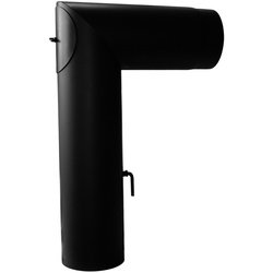 Jeremias Ofenrohr/Kniewinkelrohr FERRO | Ø130mm | schwarz