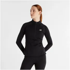 New Balance Damen Athletics Heat Grid 1/2 Zip schwarz