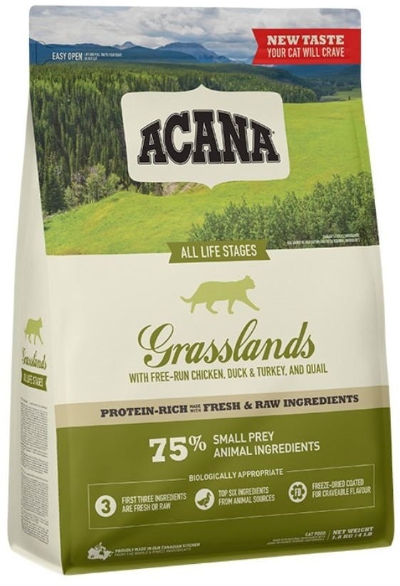 ACANA Grasslands Cat Katzenfutter 1,8 kg