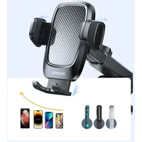 Joyroom Autotelefonhalter für Cockpit, Armaturenbrett schwarz (4,7–7 Zoll) Handy-Halterung