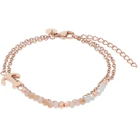 Tom Tailor Ankerarmband Edelstahl rosefarben 2100675 Größe 20