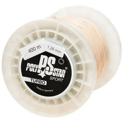 Polystar Tennissaite Turbo (Haltbarkeit+Power) natur 400m Rolle