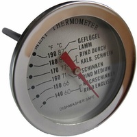 Mauk Thermometer Backofen Grill Ofen Küche Bratenthermometer Fleischthermometer