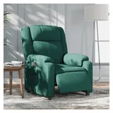 vidaXL Relaxsessel Elektrisch 95 x 99 x 95 cm Dunkelgrün