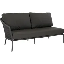 Musterring Ibiza Anreihsofa 164 x 85 x 75 cm grau/schwarz 1 St.