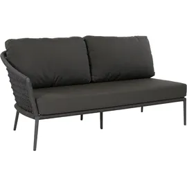 Musterring Ibiza Anreihsofa 164 x 85 x 75 cm grau/schwarz 1 St.