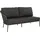 Musterring Ibiza Anreihsofa 164 x 85 x 75 cm grau/schwarz 1 St.
