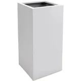 Vivanno Pflanzkübel Block 30 cm x 30 cm x 60 cm Weiß