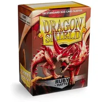 Dragon Shield Matte Sleeves Ruby (100)