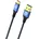Plus C3 USB-Kabel für Smartphones A 3 0 zu C 3 1 PVC-Mantel OFC blau/schwarz 0m