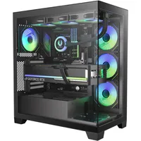 BitFenix CETO Premium Edition Mid Tower PC Gehäuse (Schwarz)
