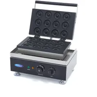 Maxima Gastro Donut Maker - 12 Mini -Donuts - - mit Timer