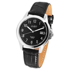 Just Watch Troy Echtleder 3-Zeiger 40 mm