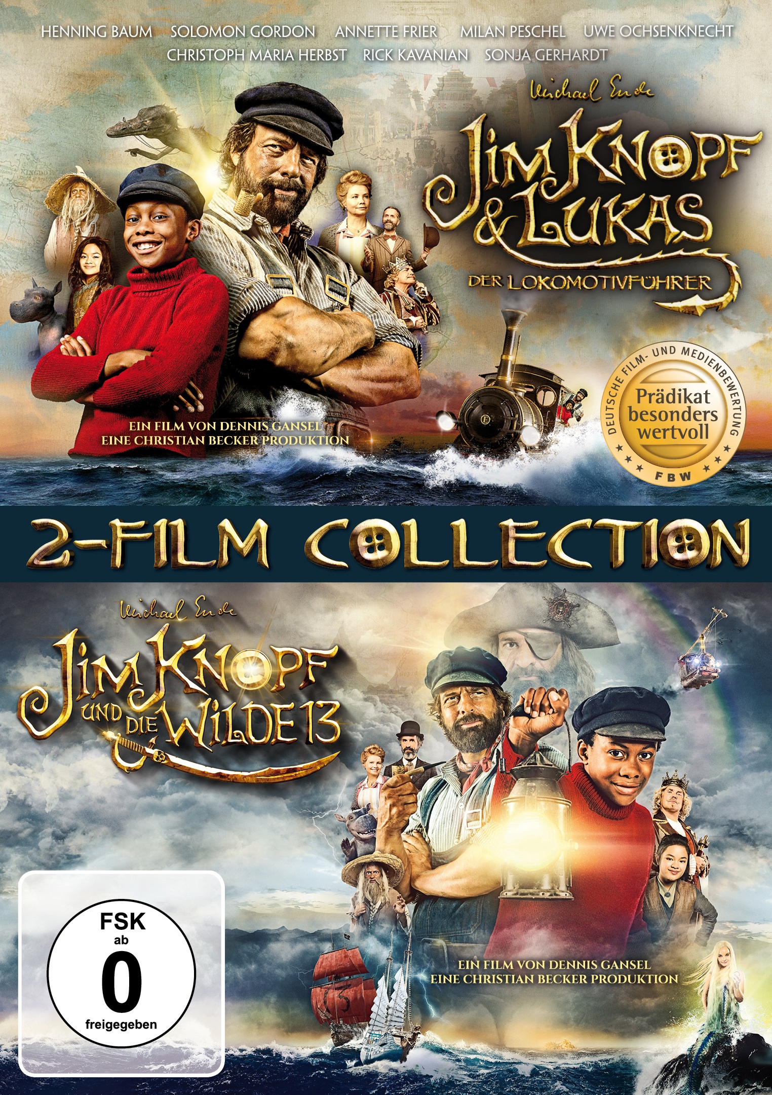 Jim Knopf & Lukas Der Lokomotivführer + Jim Knopf Und Die Wilde 13 (DVD)