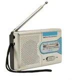 Hasaller Kleine Radios Tragbares Taschenradio AM/FM Mini Radio Lautsprecher Batteriebetriebene Radios mit Teleskopantenne für Reisen Outdoor-Aktivitäten Emer-gency Use