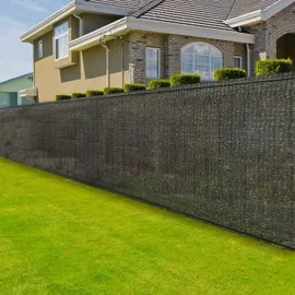 casa pura Zaunblende Marius 150 x 2000 cm Anthrazit Polyethylen