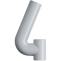 Hewi Hausnummer Ziffer 4 Spezial-Polyamid 99 reinweiß 165mm D.33mm Hewi