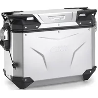 GIVI Trekker Outback Evo Smart, Seitenkoffer - Silber -