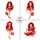 MGA Entertainment Rainbow High Swim & Style Fashion Doll- Ruby (Red) 28 cm