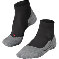 Falke RU4 Short Damen Socken 37-38 Schwarz/Grau