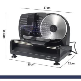 sommertal Allesschneider AS190 DUAL Schwarz