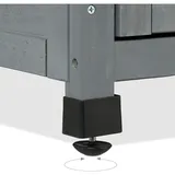 Relaxdays, Gartenhaus + Gartenschrank, Pflanztisch